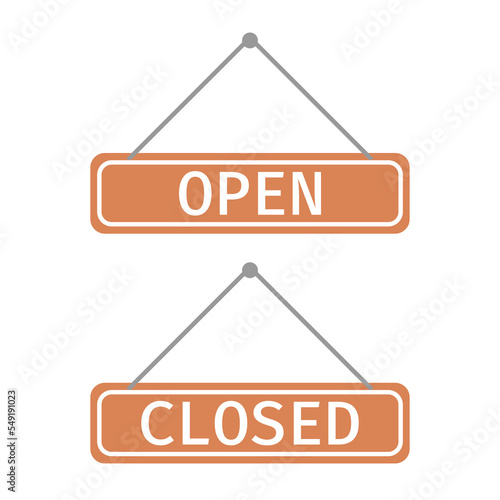 Open Sign for Cafe or Restaurant