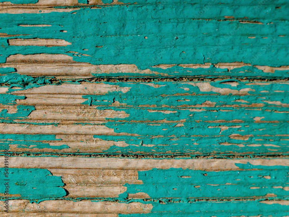 Obraz premium old painted wooden board texture