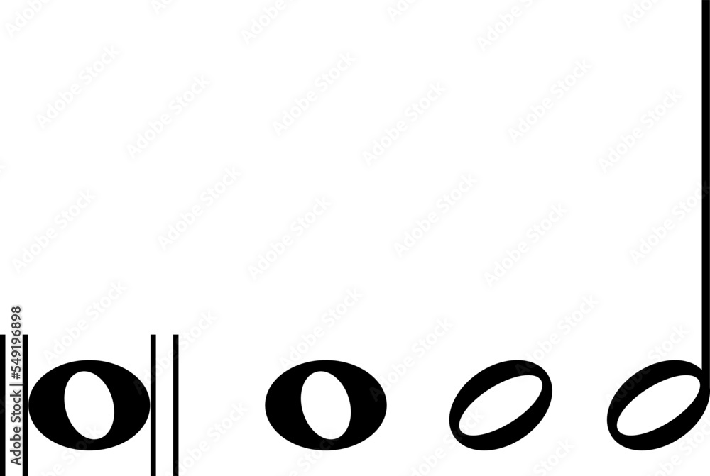 Musical Notes, Keys, Pauses and other symbols in the vector. A complete collection of all