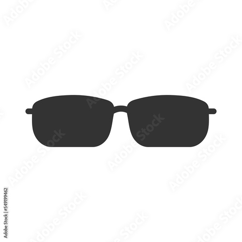 Glasses icon. Optical object vector ilustration.