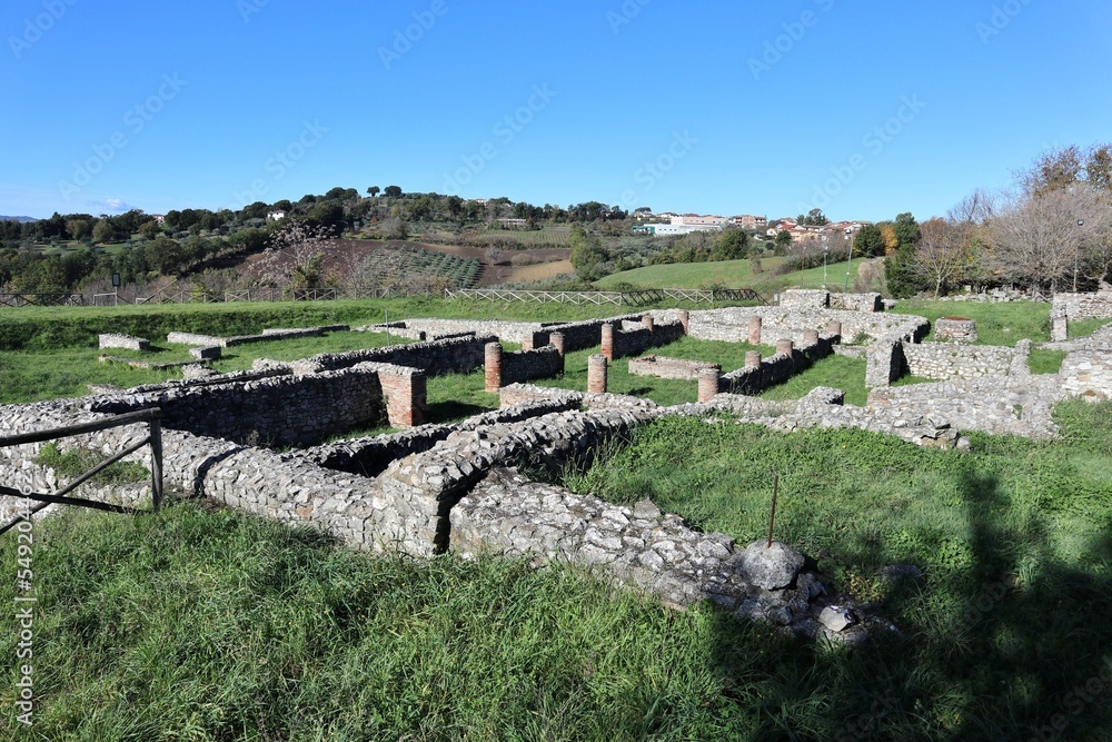 Passo di Mirabella - Ruderi della basilica paleocristiana di Aeclanum