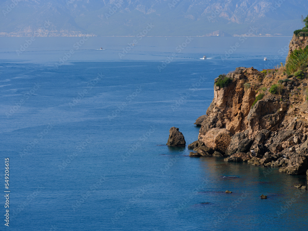 cliffs and sea waves cliffs and sea waves
