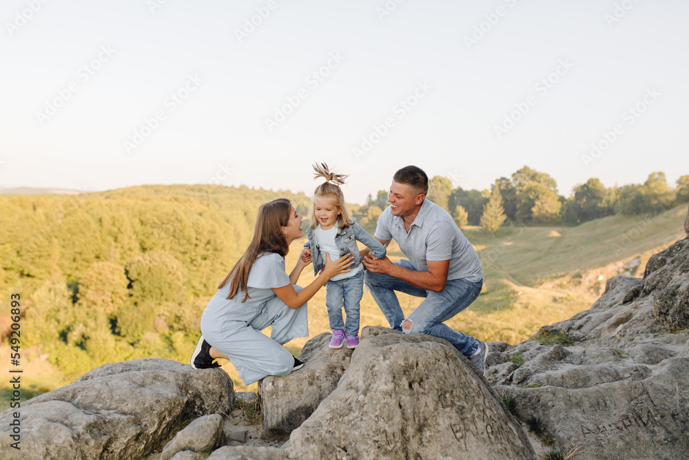 Enjoying the outdoors together