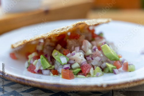 A Plate of Fresh Mexican Fi...