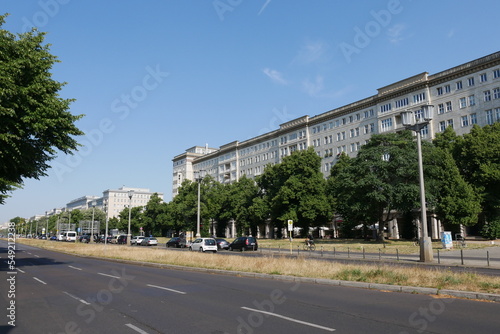 Karl-Marx-Allee in Berlin photo