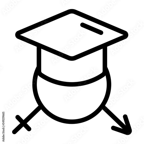 sex education line icon