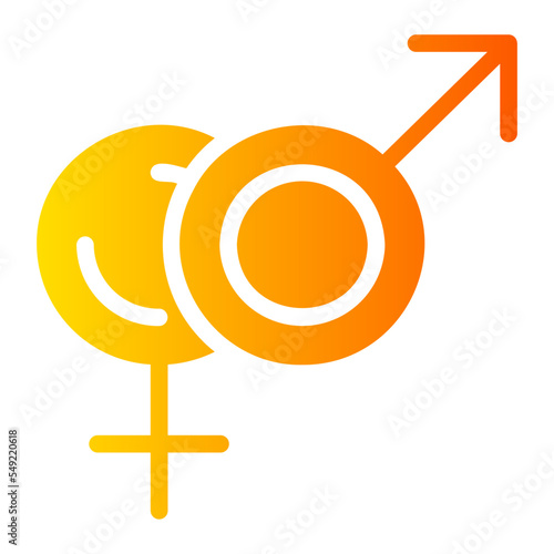 gender gradient icon