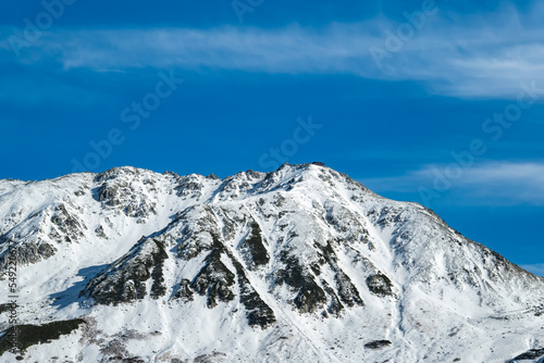 立山黒部アルペンルート極寒の雄山