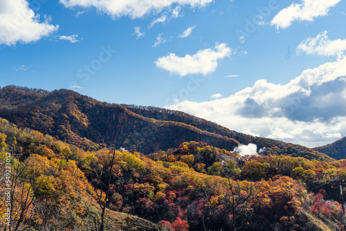 地獄谷の紅葉