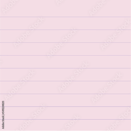illustration Pink Line memo pad