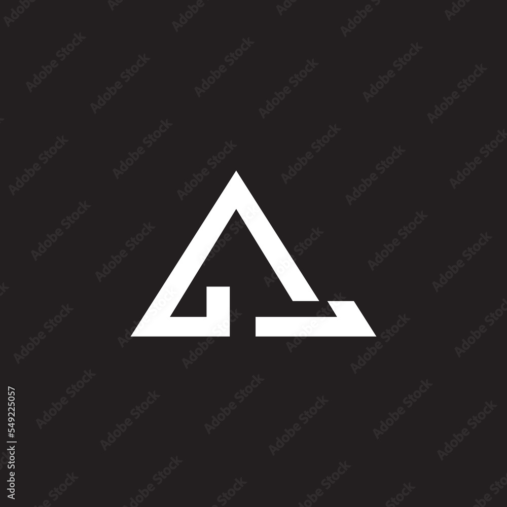 Logo template design on black background Free Vector Logo template design on black background Free Vector