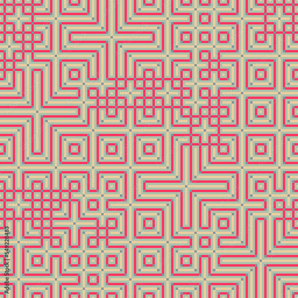 Abstract lines Maze generative art background art illustration Abstract lines Maze generative art background art illustration