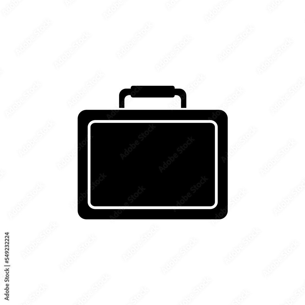 Briefcase icon isolated on white background from business Briefcase icon isolated on white background from business