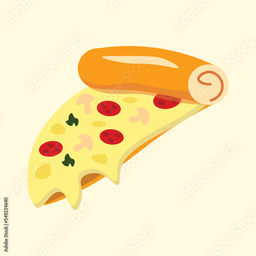 Pizza Time Design Banner element template