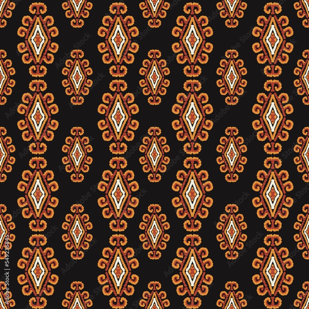 Fototapeta premium seamless pattern with elements