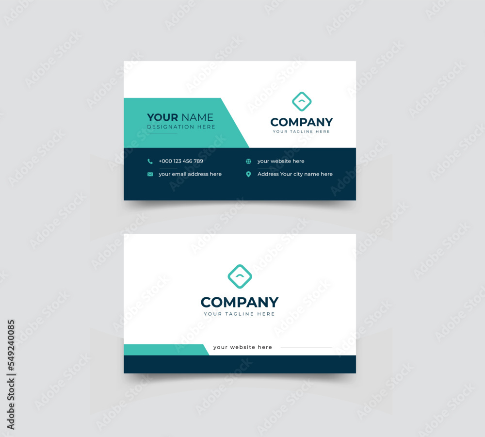 Simple Business Card Layout Simple Business Card Layout