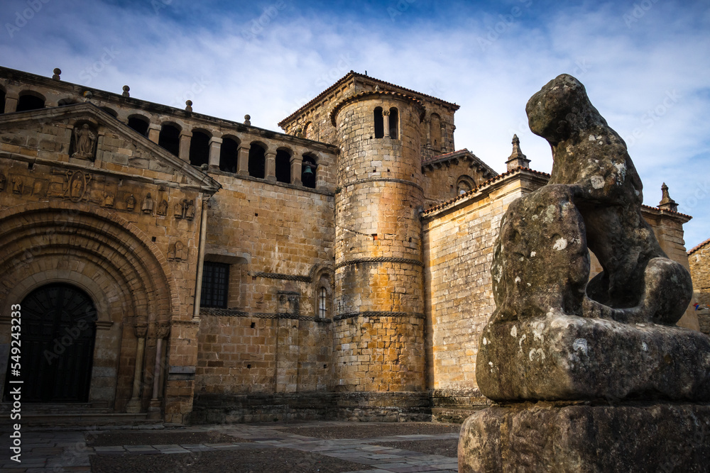 Santillana del mar medieval castle, Cantabria, Spain