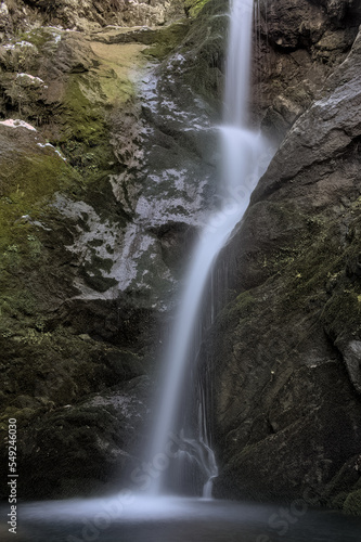 Cascata in Valle Pesio, Piemonte Italia Cuneo photo