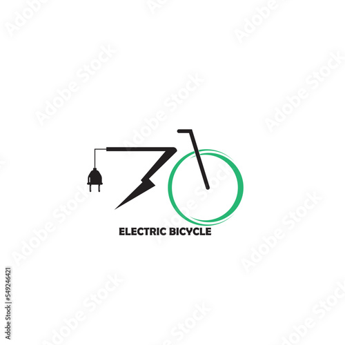 ELECRIC BICYCLE ICON