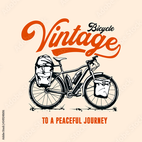 bicycle artwork for t shirt design