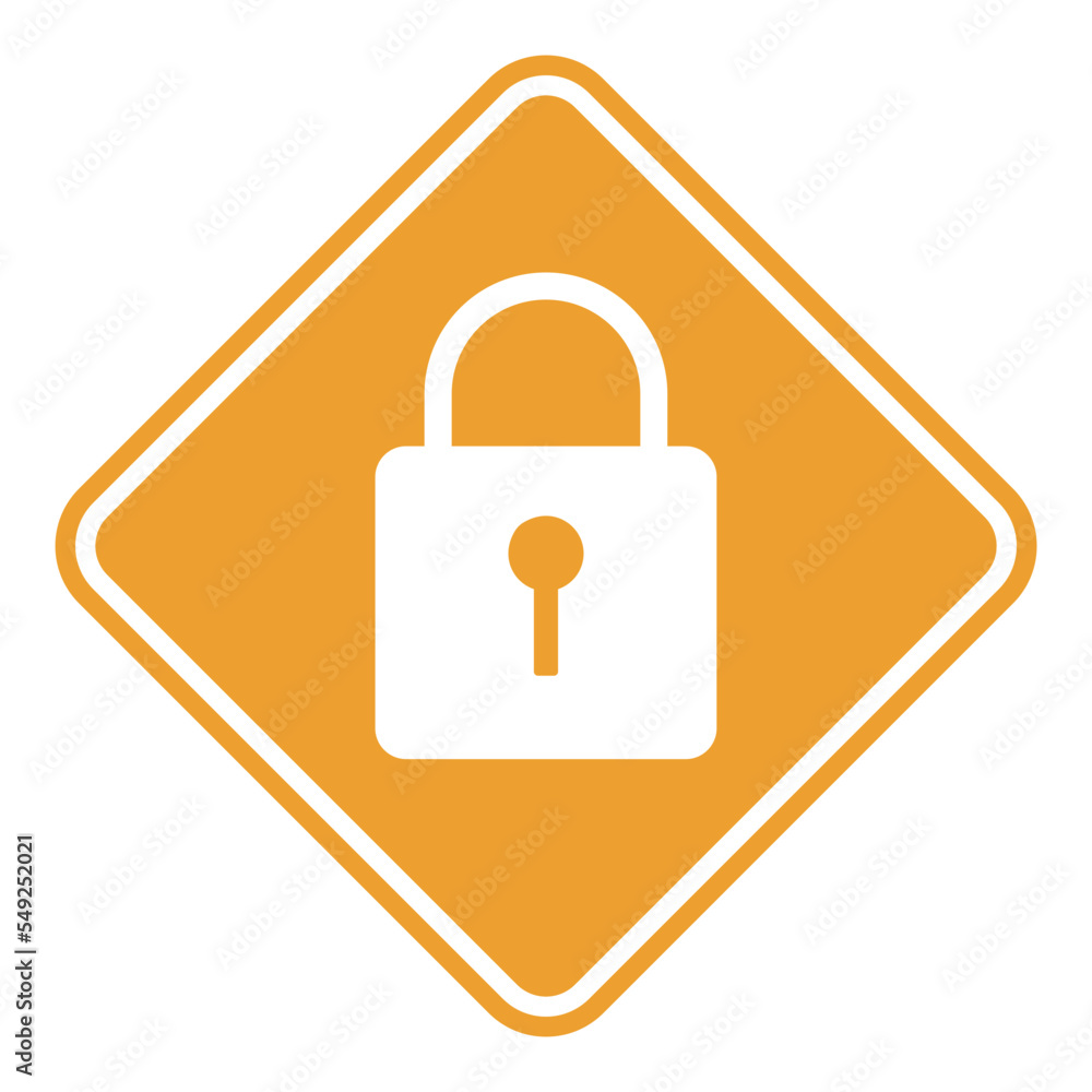 Security sign Security sign