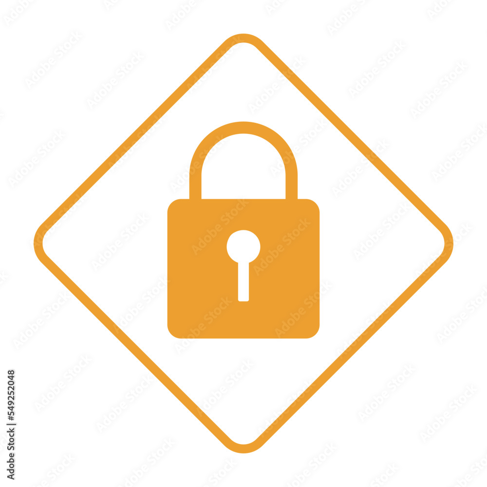 Security sign Security sign