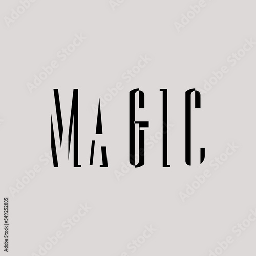 lettering magic vector design inspiration