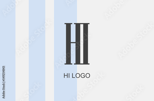 Abstract logo design vector iconic and modern