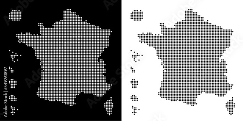 Carte de France / Points
