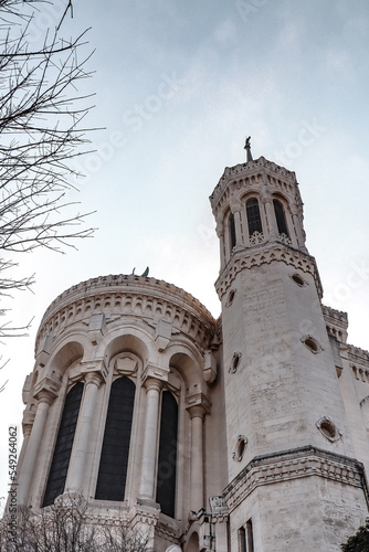 The basilique of Notre Dame de Fourvière.