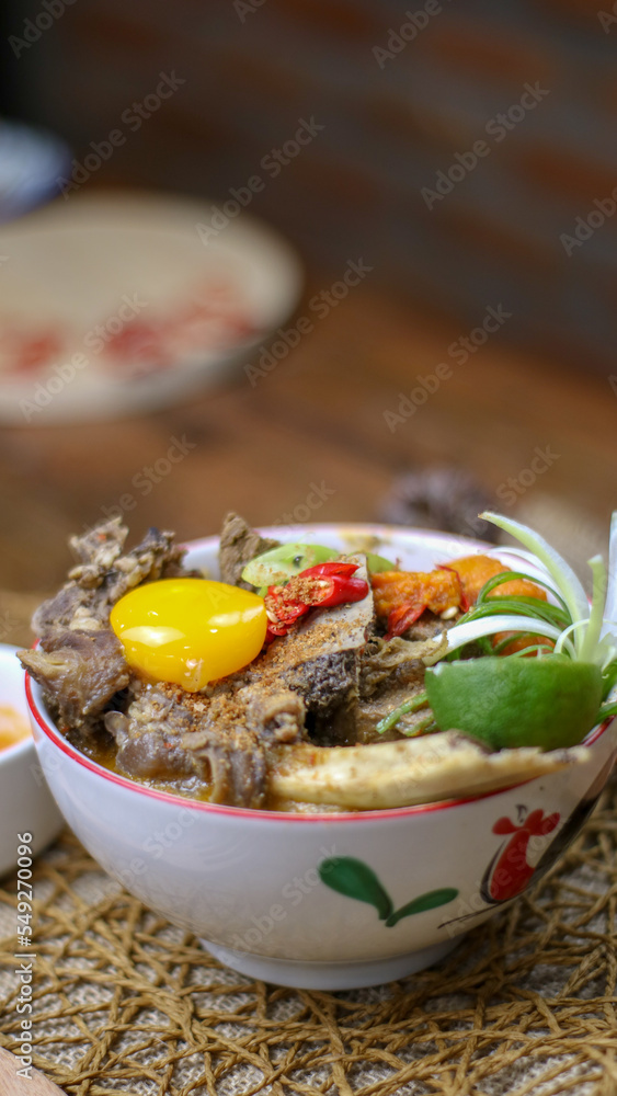 a typical sulawesi food called pallu basa a typical sulawesi food called pallu basa