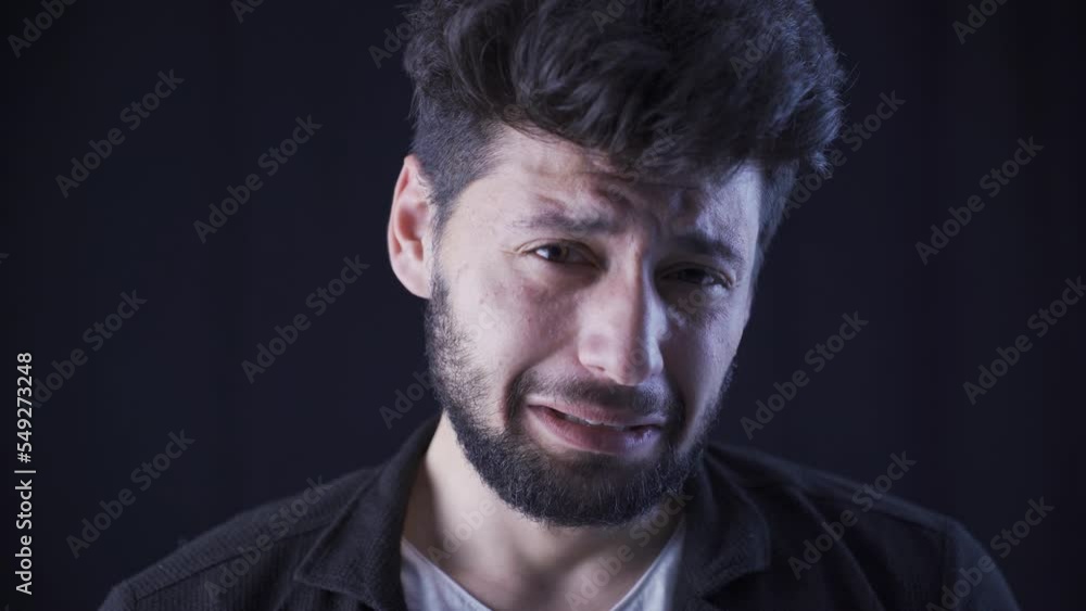 Portrait of a sad teenager with psychological problems.
The sad teenager has psychological problems and is crying because of this.
Portrait of a sad teenager with psychological problems.
The sad teenager has psychological problems and is crying because of this.