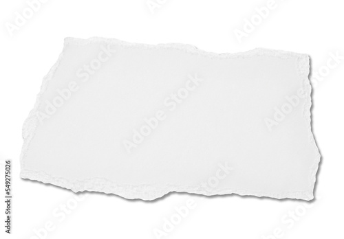 white paper ripped message torn note background piece