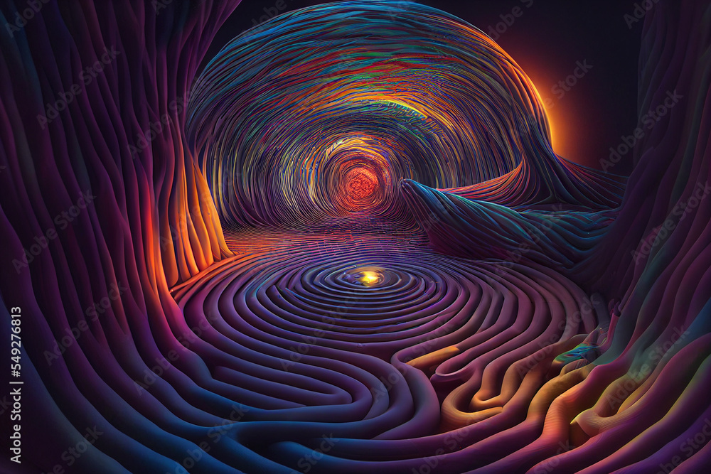 Maze Fractal Art