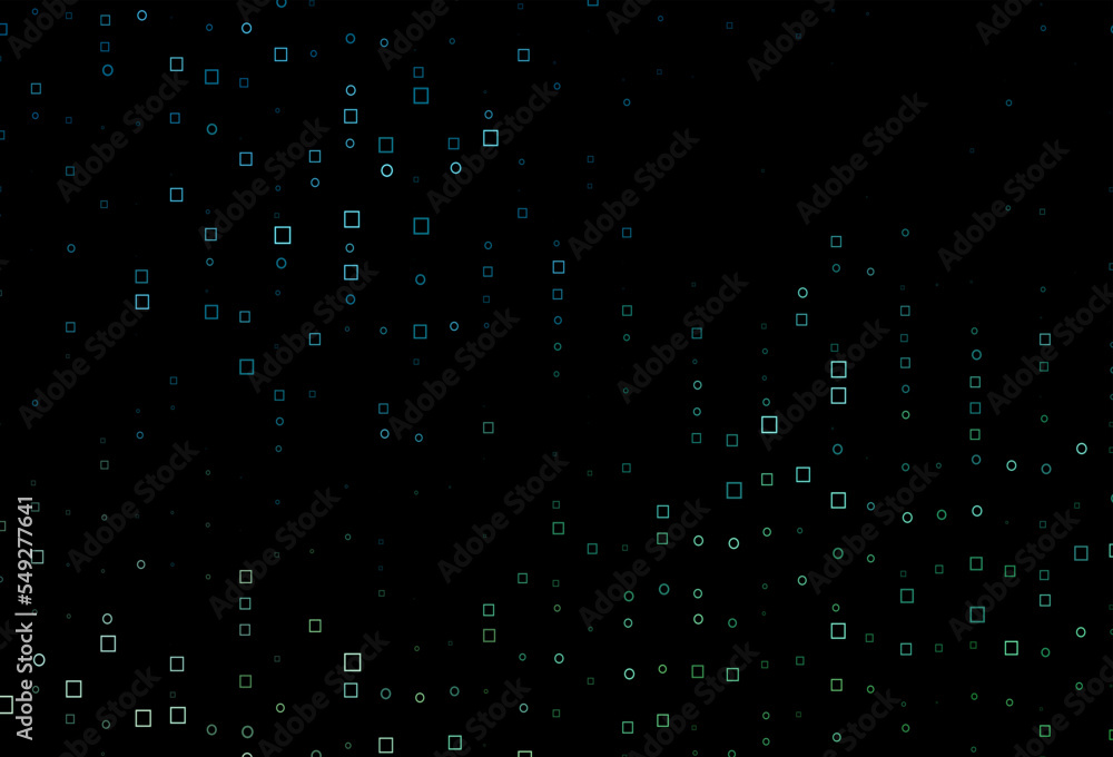 Light BLUE vector backdrop with lines, rectangles. Light BLUE vector backdrop with lines, rectangles.
