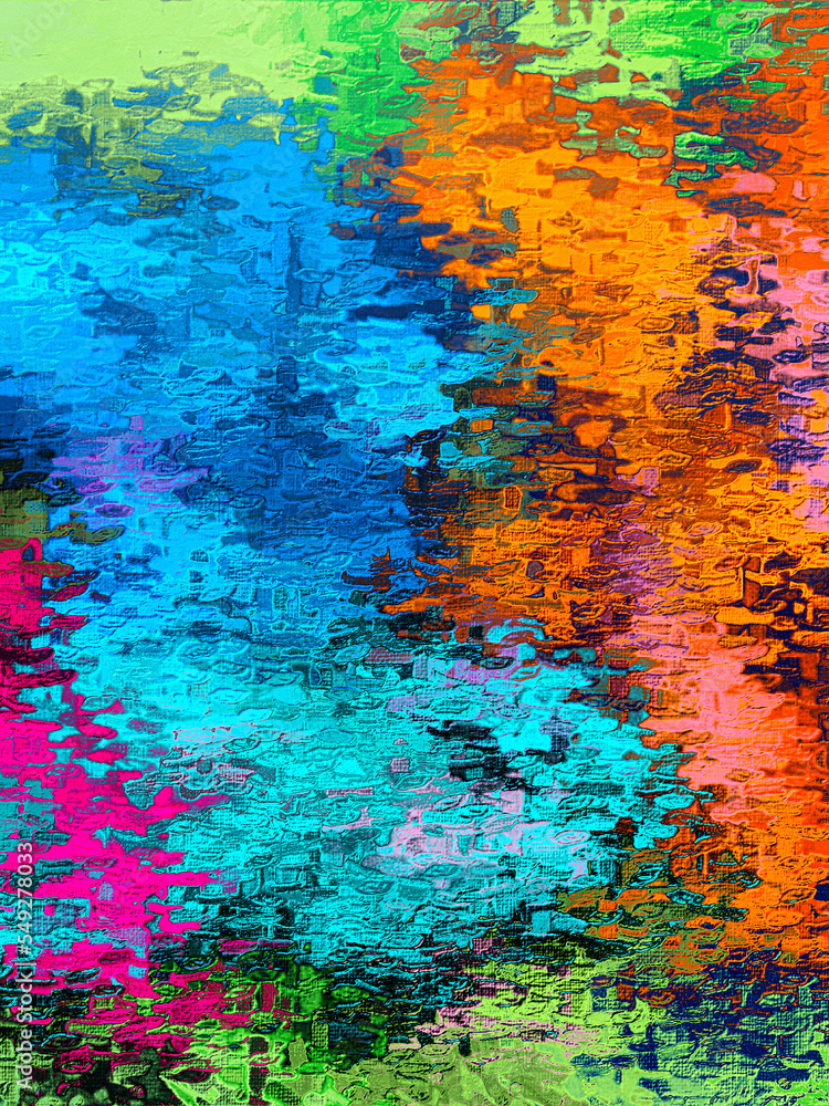 colored abstraction for desktop screensavers and backgrounds