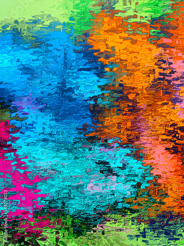 colored abstraction for desktop screensavers and backgrounds