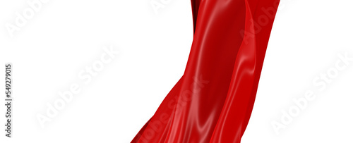 red wave satin