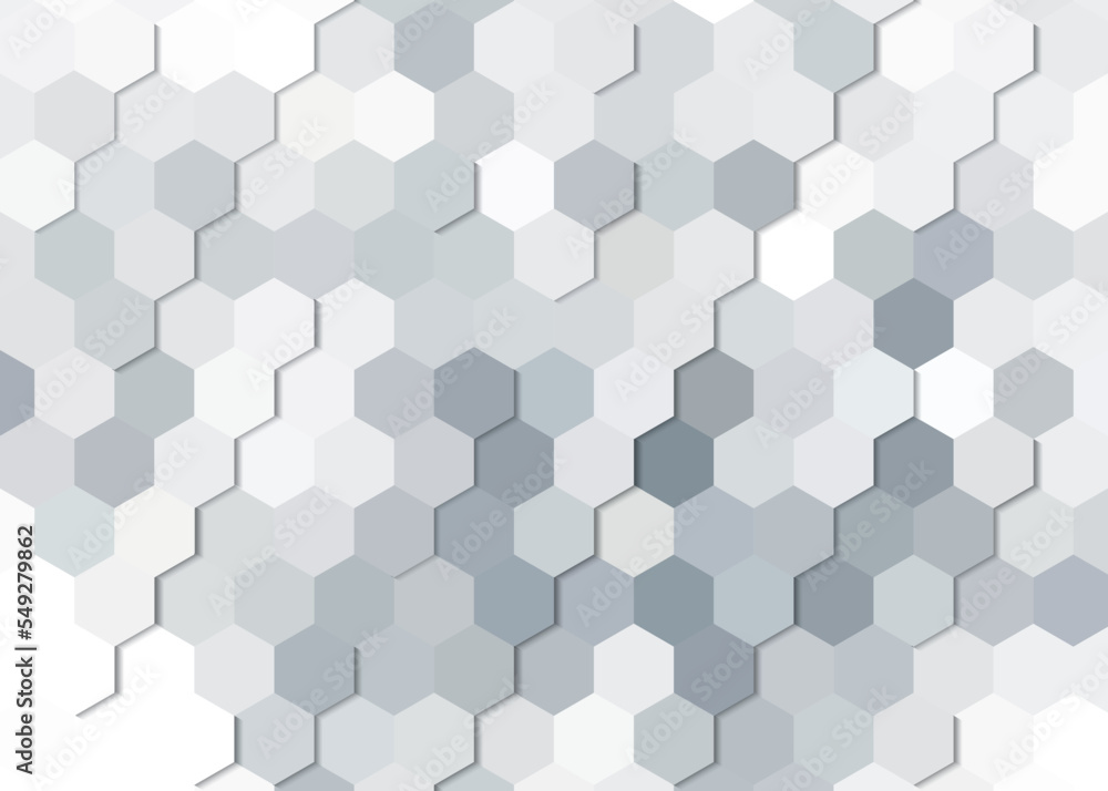 The abstract white background of the Embossed surface Hexagon, Honeycomb modern pattern concept, Creative light and shadow style. Geometric mesh minimal clean gradient color for wallpaper.
The abstract white background of the Embossed surface Hexagon, Honeycomb modern pattern concept, Creative light and shadow style. Geometric mesh minimal clean gradient color for wallpaper.