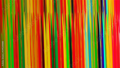 abstract background of colorful pencils