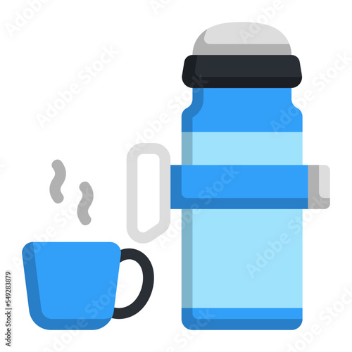 thermo flat icon