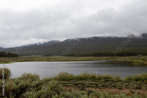 lake in the mountains