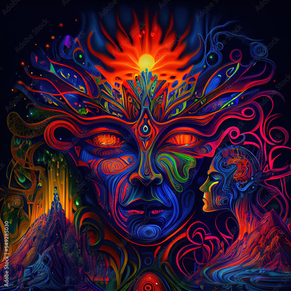 psychedelic trippy dmt state of mind colourful psychedelic trippy dmt state of mind colourful
