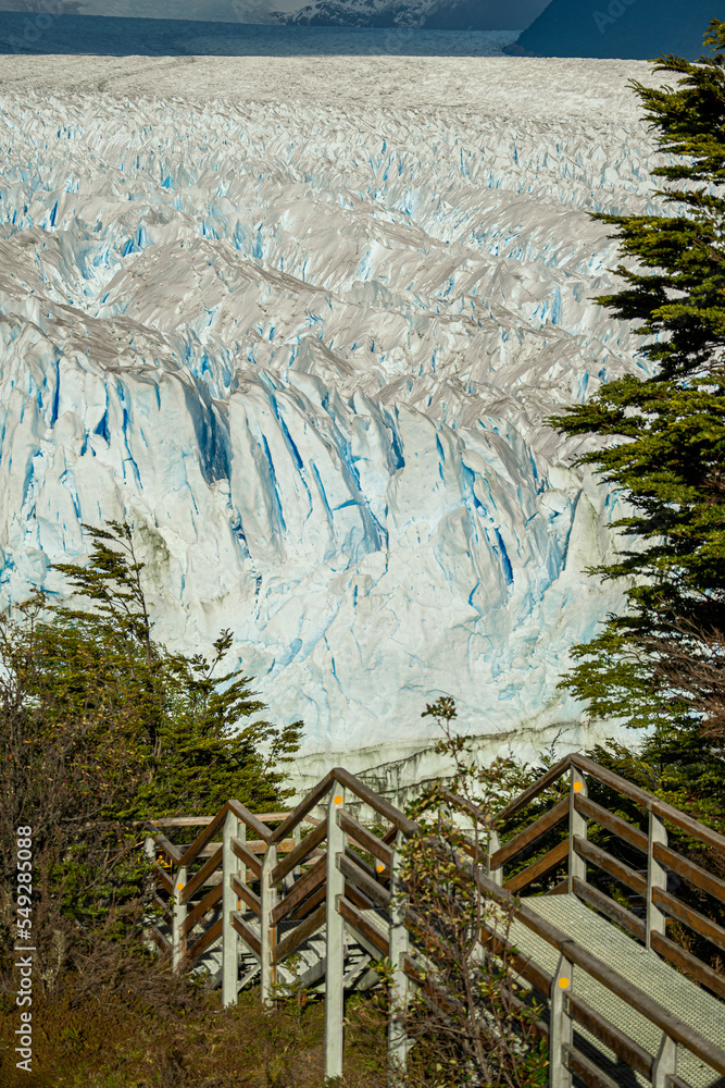 Fototapeta premium Beautiful view of Perito Moreno Glacier in Patagonia Argentina.