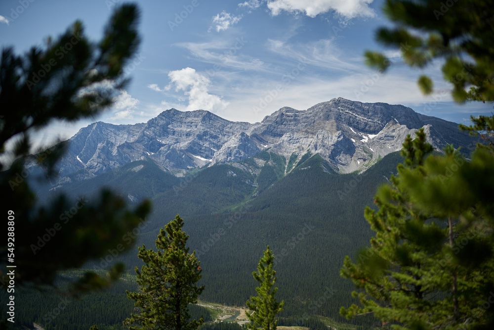 Obraz premium Mountain View, Kananaskis, Alberta, Canada