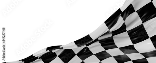 finish flag -zielfahne 3d