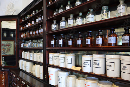 Obraz na płótnie Pharmacy Museum in Lutsk, Ukraine w salonie