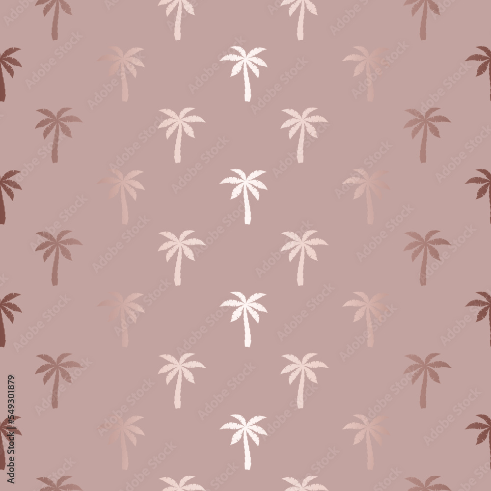 Palm seamless pattern. Repeating palm trees pattern. Modern coconut tree. Contemporary background. Repeated tropical texture for design summer prints. Repeat coconuts palmtree. Vector illustration Palm seamless pattern. Repeating palm trees pattern. Modern coconut tree. Contemporary background. Repeated tropical texture for design summer prints. Repeat coconuts palmtree. Vector illustration