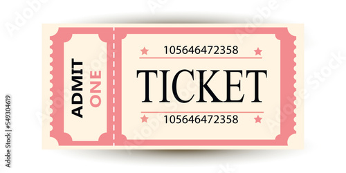 Retro  vip ticket