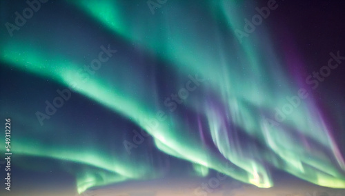 Northern Lights. Aurora borealis with starry in the night sky. Gaming RPG abstract background and texture, pattern.